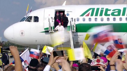 Slovaquie : arrivée du pape François pour une visite de quatre jours
