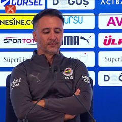 Vitor Pereira: "Eksik olan bazı şeyler var"