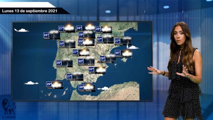 El tiempo de hoy, lunes 13 de septiembre