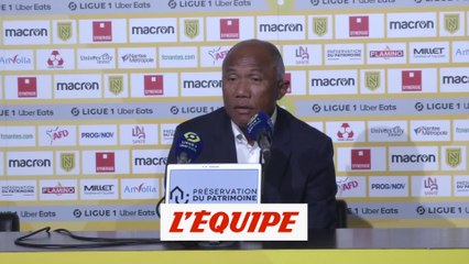 Kombouaré : « C'est un chemin de croix » - Foot - L1 - Nantes