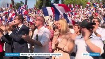 Présidentielle 2022 : Marine Le Pen annonce sa candidature lors d'un rassemblement à Fréjus dans le Var