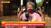 Así se vivieron las elecciones en posadas