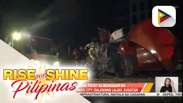 Dalawang babae, patay sa banggaan ng truck at kotse sa Pasig City; dalawang lalaki, sugatan