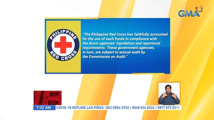 Phl Red Cross, iginiit na wala silang maanomalyang transaksyon sa mga ahensya ng gobyerno | UB