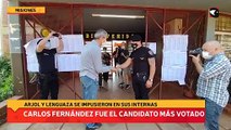 Carlos Fernández fue el candidato más votado en Misiones, Arjol y Lenguaza se impusieron en sus internas