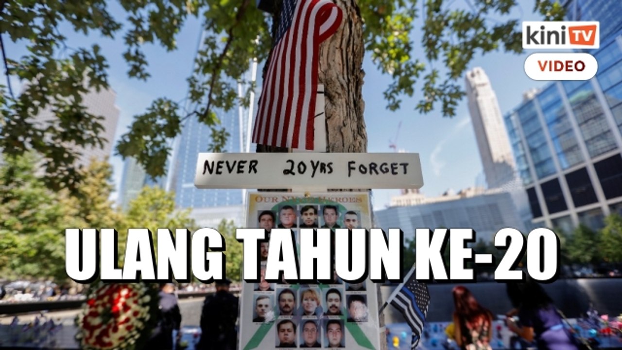 Keluarga korban memperingati ulang tahun ke-20 serangan 9/11