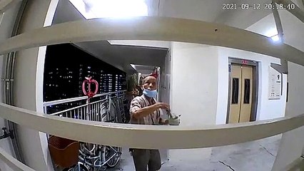 UNCLE SPRAYS "HOLY WATER" TO GET RID OF SPIRITS