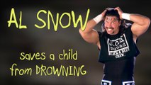 ECW & WWE legend AL SNOW saves a child from DROWNING