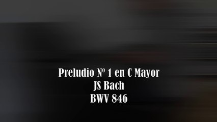 Preludio en C Mayor / BWV 846