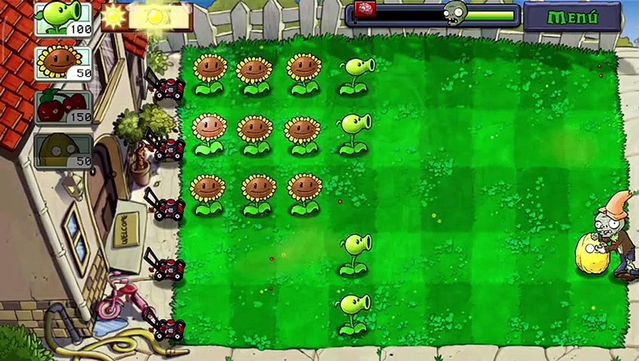 #4 Plantas Contra Zombis Free Aventura Dia Nivel 4 / Consigo la Pala / Android