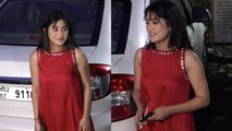 Shivangi Joshi ने लाल ड्रेस पहनकर ढाया कहर, मीडिया को दिए पोज; Watch video | FilmiBeat