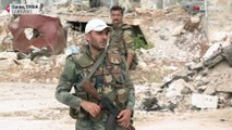 شاهد: دمار واسع خلفه القتال الشرس في درعا
