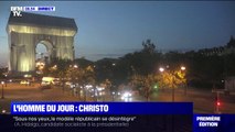 Dernier souhait de l'artiste Christo, l'Arc de Triomphe est à son tour empaqueté