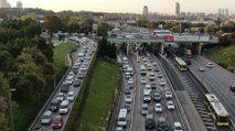 İstanbul’da trafik erken başladı, yoğunluk yüzde 56’yı gördü