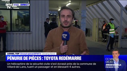 L'usine Toyota d'Onnaing, dans le Nord, reprend son activité après trois semaines de chômage technique lié à une pénurie de pièces