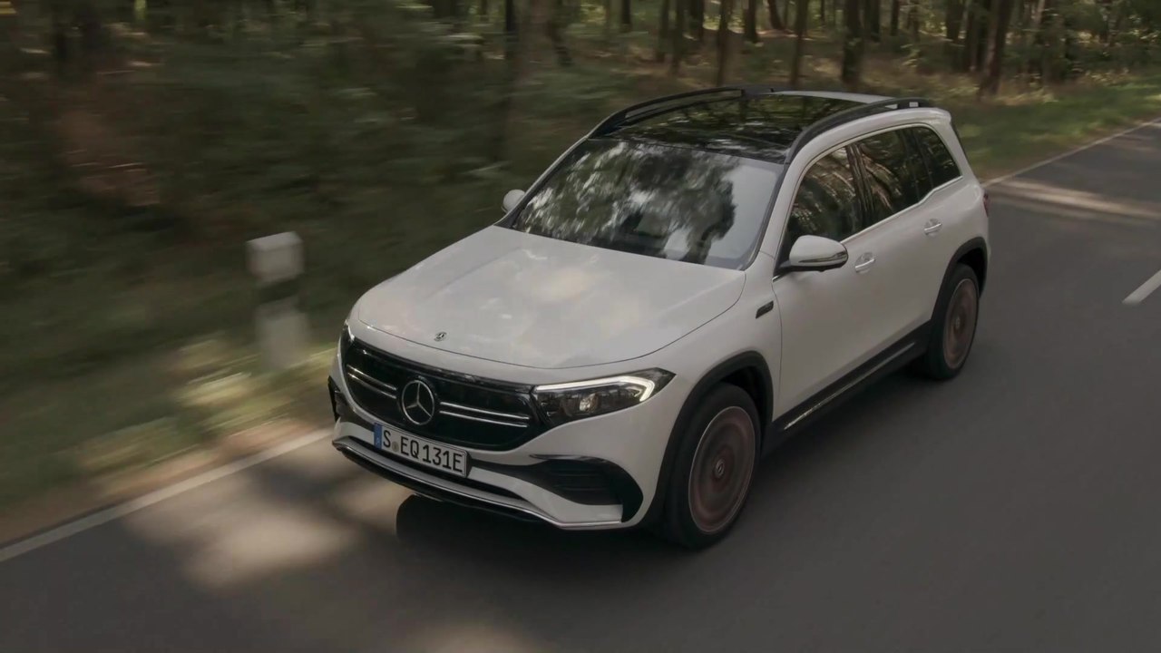 Der Mercedes-Benz EQB - die Aerodynamik