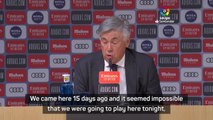 'It's always a special atmosphere' - Ancelotti enjoys Real's return to the Bernabeu