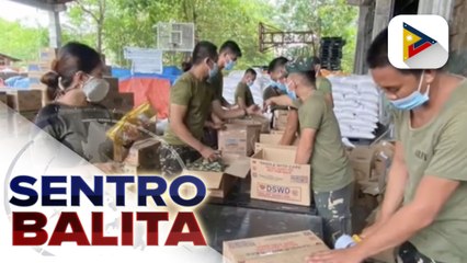 DSWD, tiniyak na 'di pababayaan ang mga maaapektuhan ng intensified granular lockdown; Ayuda sa mga apektadong residente, tuloy-tuloy hanggang matapos ang lockdown