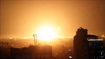 Israel vuelve a bombardear objetivos de Hamás en la franja de Gaza durante la madrugada del lunes