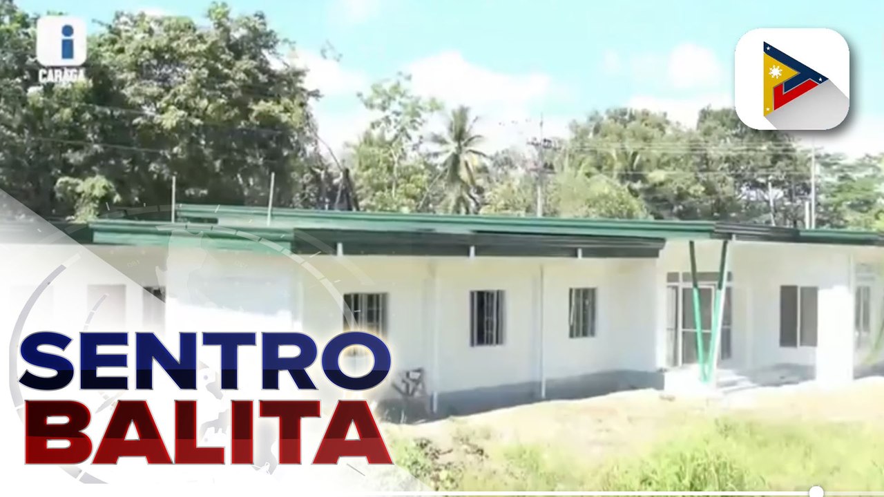 Agusan del Norte, may bagong Livelihood Training Center para sa mga dating rebelde; Mga dating rebelde, nakatanggap din ng gift packs, food packs, hygiene kits at cash assistance