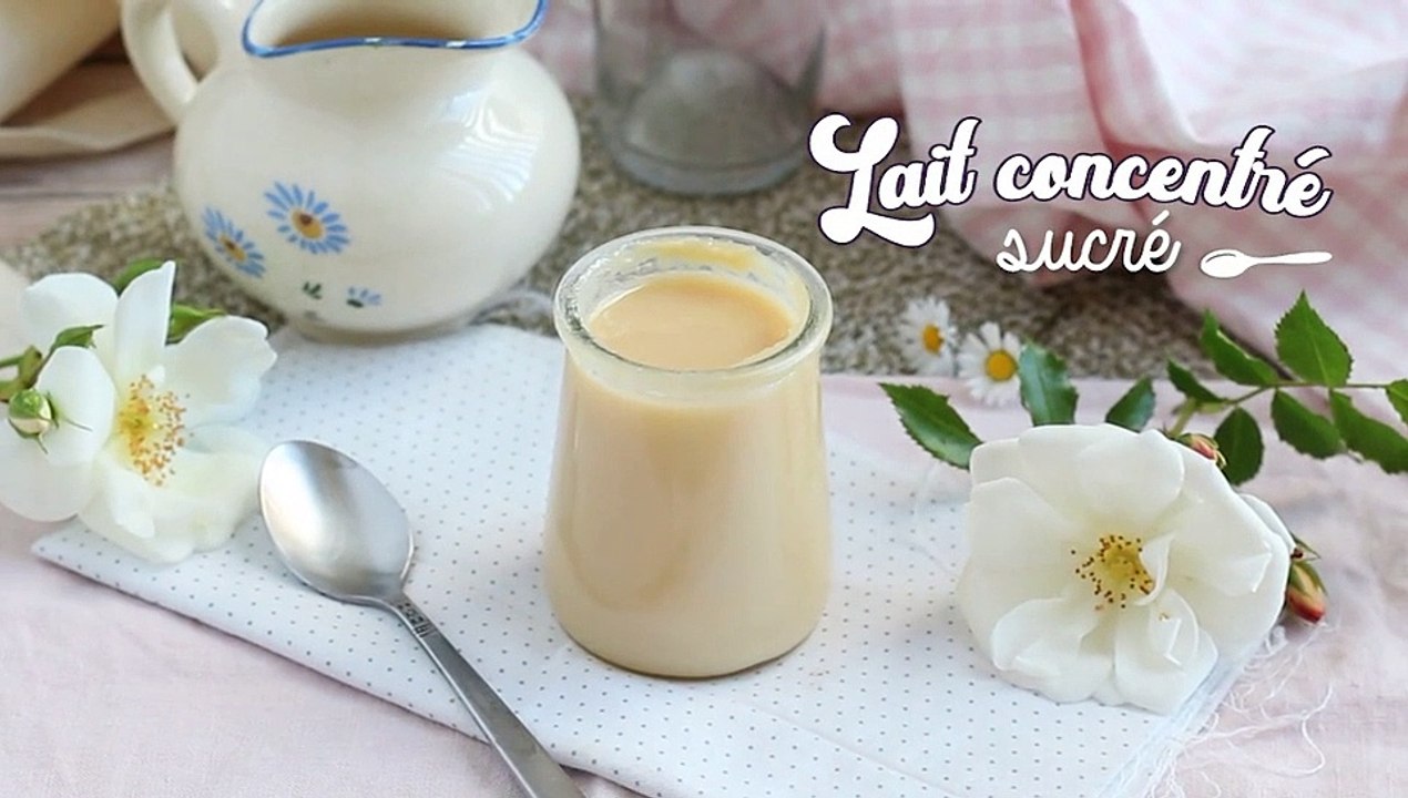 Comment faire du lait concentré sucré?