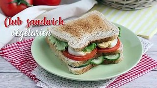 Club sandwich végétarien
