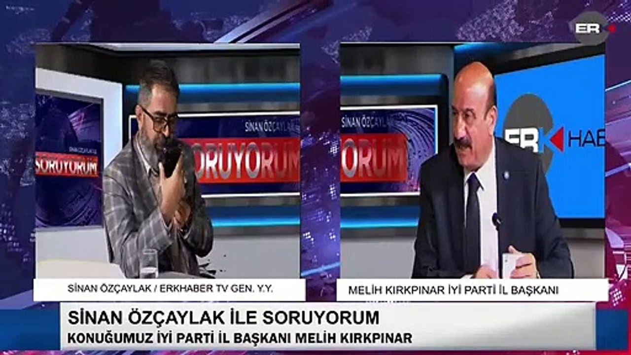 AKP’li Erzurum Belediye Başkanı, canlı yayında İYİ Parti İl Başkanı’na küfür etti