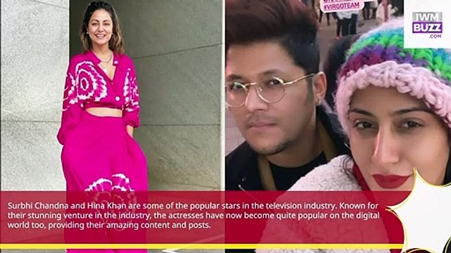 Surbhi Chandna shares birthday love for someone special, Hina Khan drops a stunner saying ‘Chalein’