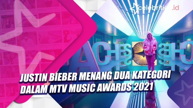 Justin Bieber Menang Dua Kategori dalam MTV Music Awards 2021