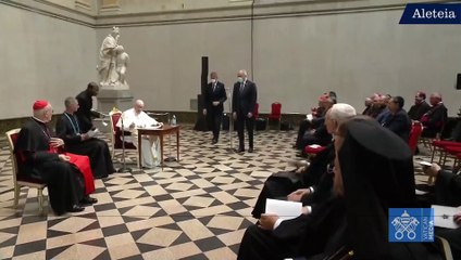 Pope Francis jokes about his age