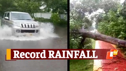 Download Video: Bhubaneswar & Puri Break Rainfall Record, Red Warning Issued For Several Odisha Districts