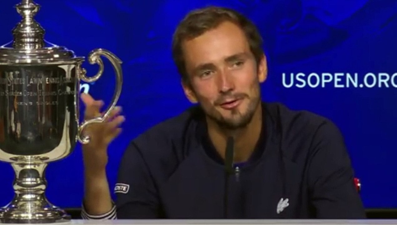 US Open 2021 - Daniil Medvedev : "Si on parle de moi.... j'ai fait mon boulot ! Je suis triste pour lui mais content pour moi !"
