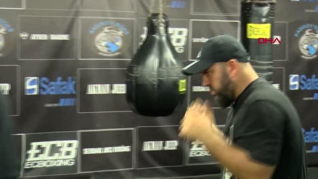 SPOR UBO Dünya Şampiyonu boksör Serdar Avcı'nın hedefi önce gümüş sonra altın kemer