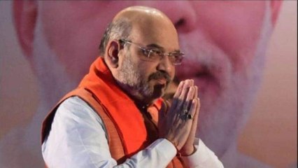 Bhupendra Patel के शपथ ग्रहण समारोह के लिए पहुंचे Amit Shah, हुआ फूलों से स्वागत, देखें वीडियो