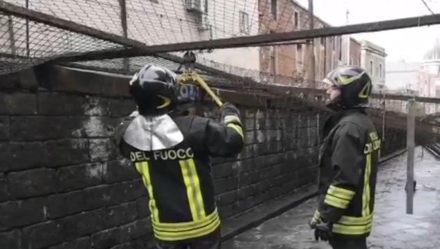 Maltempo a Catania, numerosi interventi dei Vigili del Fuoco (13.09.21)