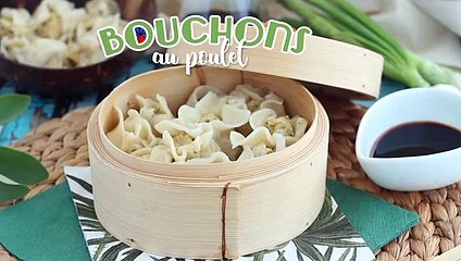 Bouchées à la vapeur - Bouchons réunionnais au poulet