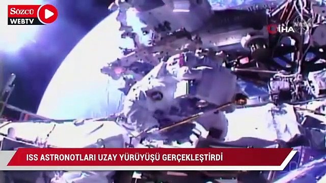 Astronotlar Uluslararası Uzay İstasyonu'nda uzay yürüyüşü gerçekleştirdi