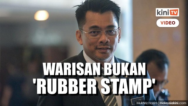 Jangan jadikan Warisan pak turut, 'rubber stamp' PH' - Azis