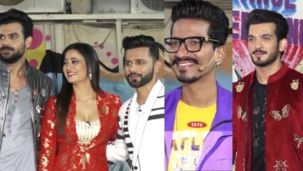 Shweta Tiwari, Rahul Vaidya & Arjun Bijlani Spotted at Filmistan Studio for maha sangam | FilmiBeat