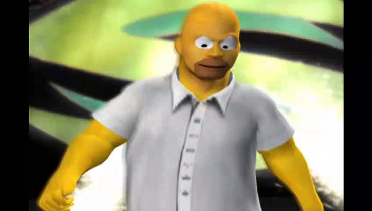Homer Simpson 2nd Entrance Theme (with CAW entrance)