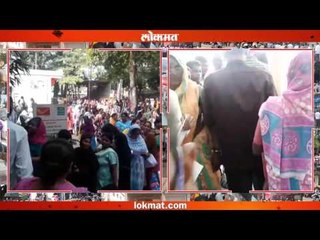 Long Queues seen Outside Banks
