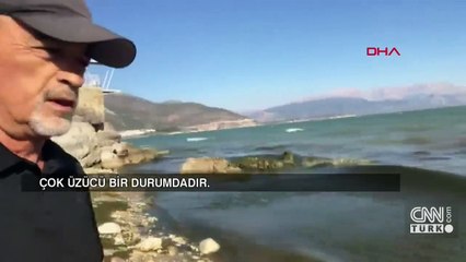 Eğirdir'de kirlilik alarmı