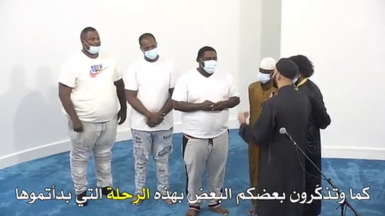 خمسة أشقاء أمريكيين دخلوا في الإسلام  Five American brothers converted to Islam