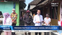 Momen Haru Ketika Presiden Jokowi Bertemu dengan Joko Widodo Saat Meninjau Vaksinasi di Klaten
