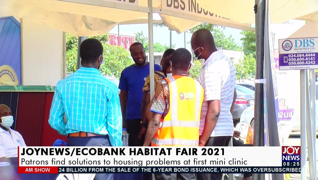 JoyNews/ECObank Habitat Fair 2021: Patrons find solutions to housing problems - AM Show (13-9-21)