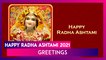Radha Ashtami 2021 Greetings: WhatsApp Messages and Wishes to Send Celebrating Radha’s Birthday