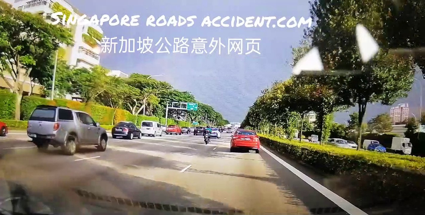 SERIOUS ACCIDENT ALONG CTE, MAN FLYS OFF BIKE AND ROLL
