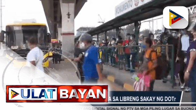 Libreng sakay para sa APOR at health workers, muling ipinatupad sa ilalim ng service conracting program ng DOTr