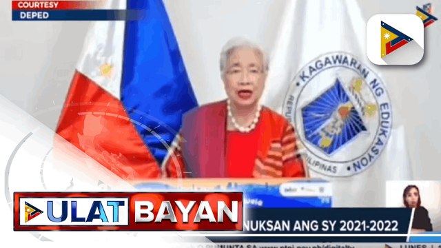 DepEd, pormal nang binuksan ang blended learning para sa SY 2021-2022; Pres. Duterte, nagpaabot ng pagbati