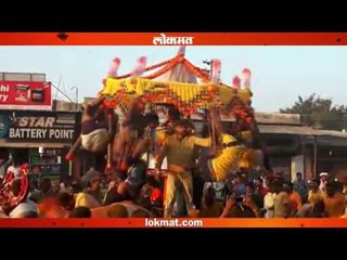 जेजुरीनंतर सर्वात मोठी यात्रा, डोळ्यांचे पारणे फेडणारा हा क्षण पाहाच